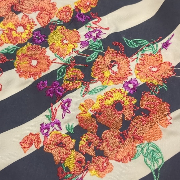 O'NEILL Boardshorts Floral Embroidered Swim Shorts Size 3 - Picture 4 of 10